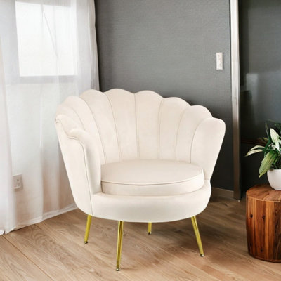 Rainbow Upholstered Velvet Lounge Chair by House of Hampton