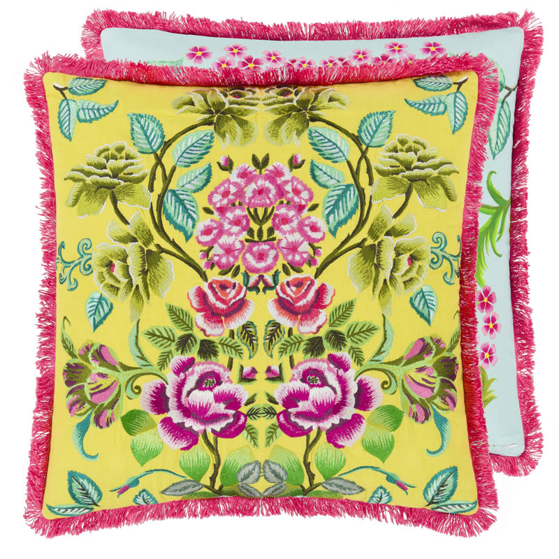 Eleonora Decorative Pillow, Alchemilla Floral