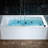 60" X 30" Alcove Acrylic Rectangular Whirlpool Heated Jetted Tub In White With Drain and Overflow-101364530-101364531