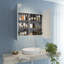 Two Door MDF Square Shape Medicine Cabinet