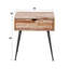 Riley 45cm W Solid Wood Bedside Table