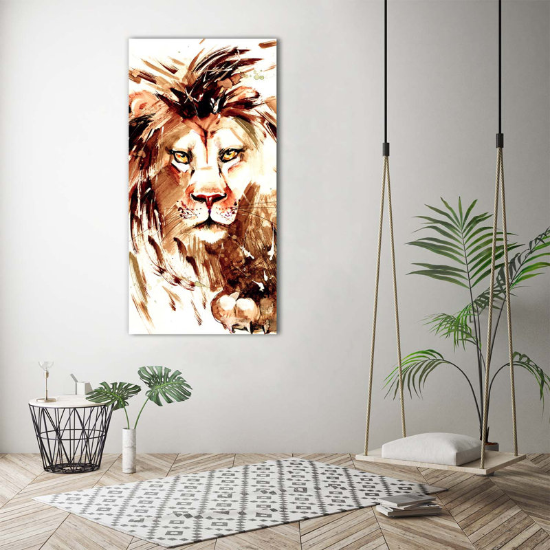 Lion - Wrapped Canvas Print