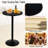 Jakab Round Metal Base Dining Table