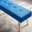 Banc rembourré en velours Kardin-2099062558