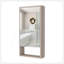 Armoire à pharmacie Modesto, une tablette ouverte, armoire à miroir avec deux tablettes intérieures-935668059