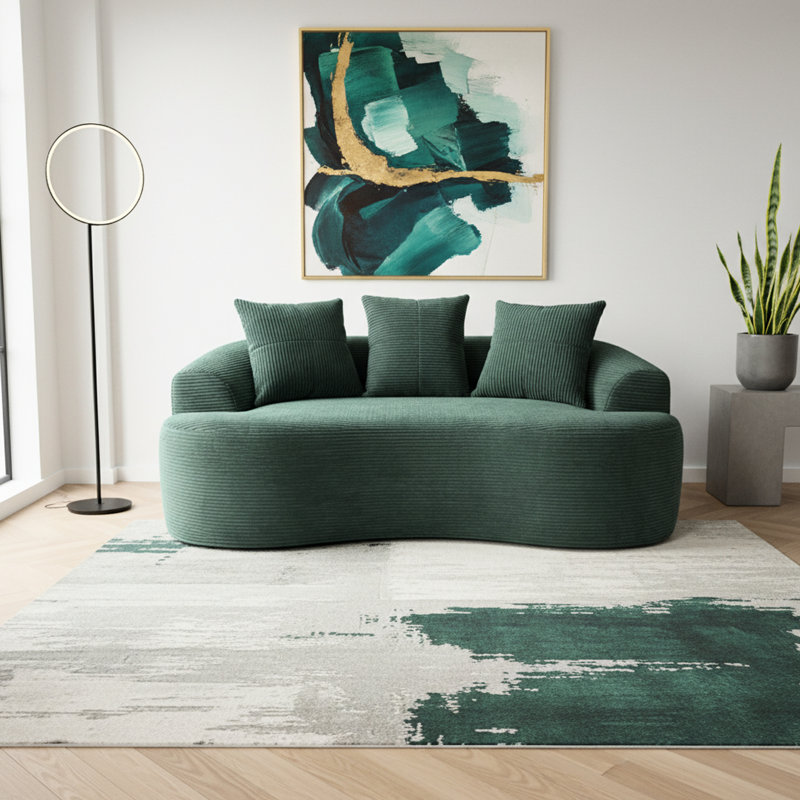 64.38'' Corduroy Loveseat