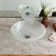 DeerValley Symmetry 16.5'' Circular Glass Vessel Bathroom Sink