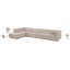 Tissu rembourré 3 pièces Landis Canapé modulaire modulaire-404175229-404175226