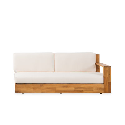 Witt Outdoor Single Armrest Loveseat