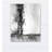 'Black and White Textured' Print on Canvas