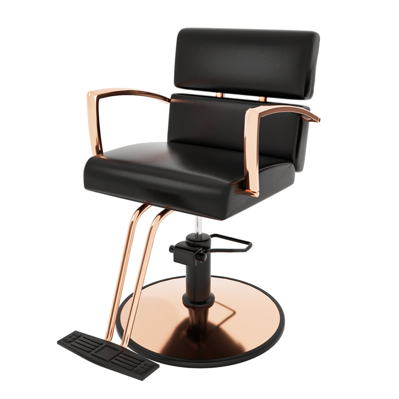 Fauteuil inclinable pivotant en cuir Laquana
