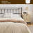 Metal Full Size Headboard, Adjustable Height, Full Headboard Only for Bedroom, Rustic Farmhouse Style, Attach Frame, Easy Assembly, Brown-1171318201-1171318206
