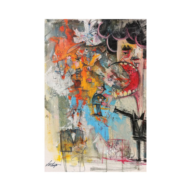 Puppets by Jack Avetisyan - Wrapped Canvas Print, 20.32 cm H x 30.48 cm W