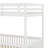 Full Over Full Bunk Bed, Wood Floor Bunk Beds With Ladder And Guardrails-203927611