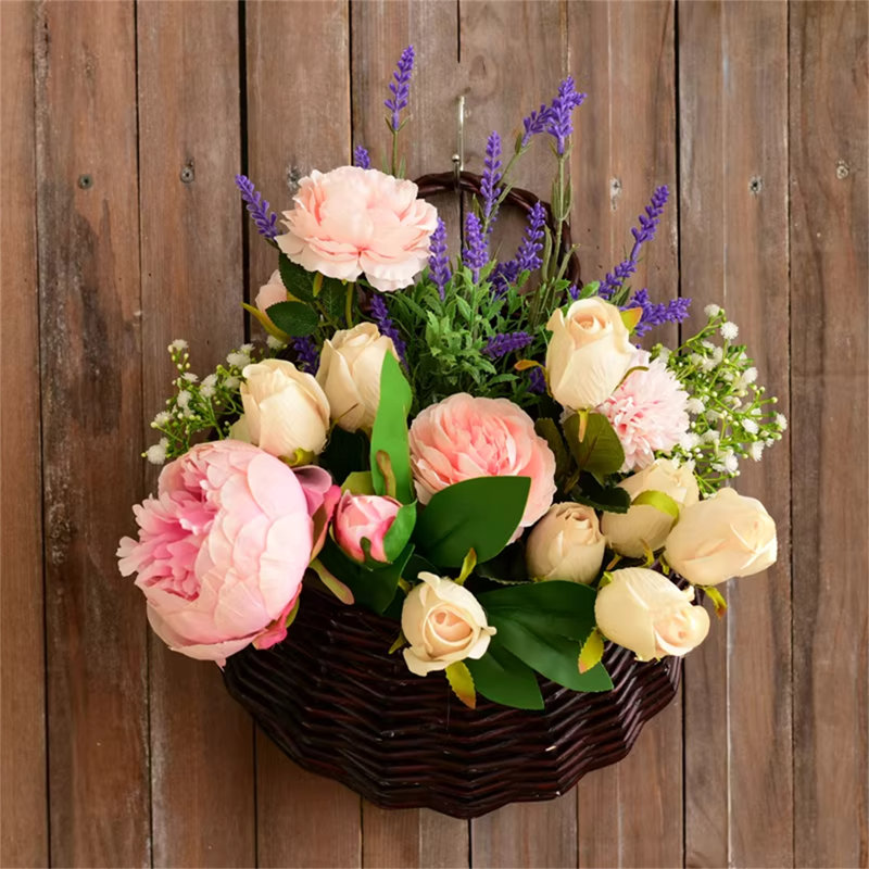 Wall-Mounted Artificial Flower