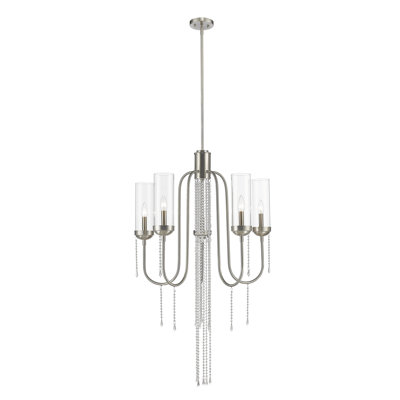 Liara 5 - Light Dimmable Tiered Chandelier