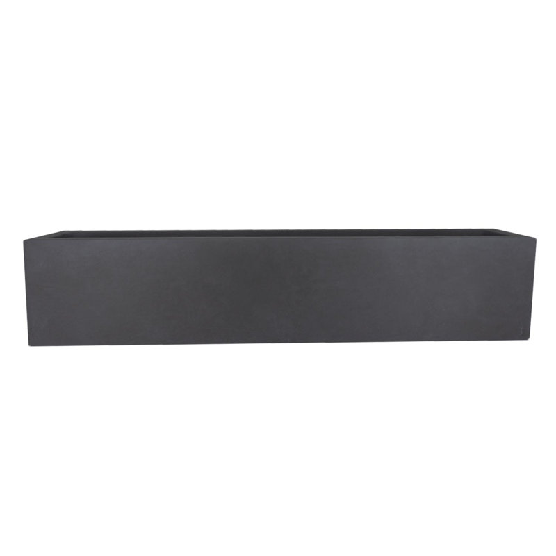 Window Box Planter, Dark Grey, 17.5cm H x 80cm W x 17cm D