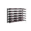 Jaydon 54 Bottle Wall Mounted Wine Bottle Rack Black-105896931-69436878