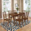 Tapis bleu touffeté à la main Marisela-1085327145