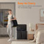 Canvas Laundry Hamper with Handles-2009558489