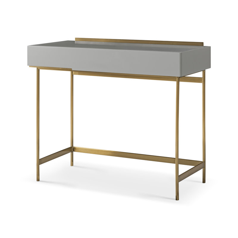 Nicholls Dressing Table, Gold/Grey