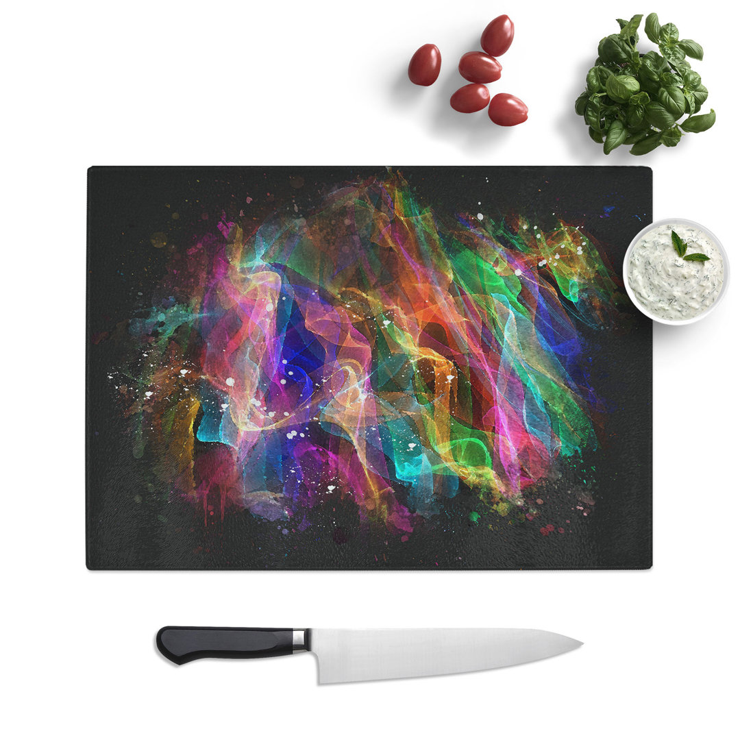 Vol (4) Paint Splash Chopping Board