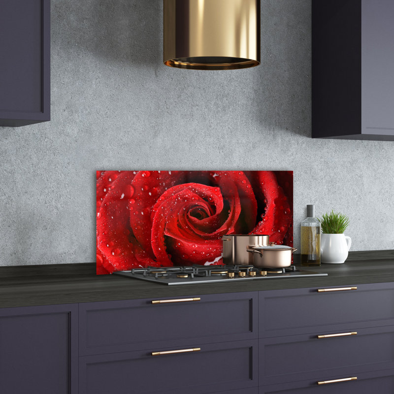 Alila 50cm W x 100cm L Glass Peel and Stick Panel