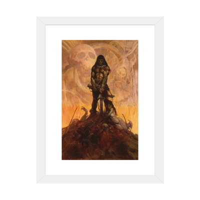 " Barbarian " by Frank Frazetta