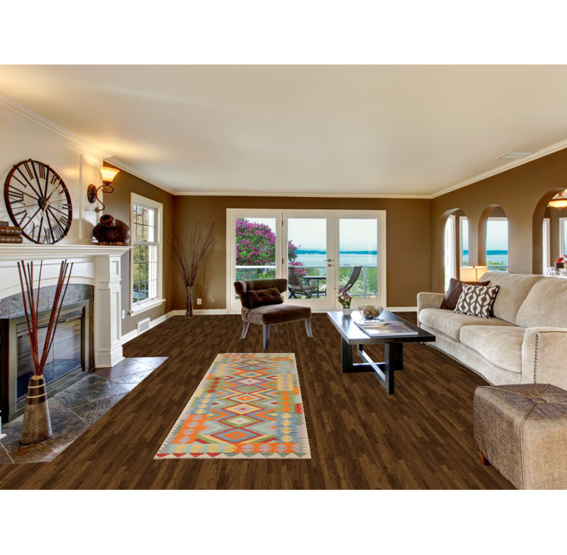 Multicolor Kilim Oriental Runner Rug 3x10