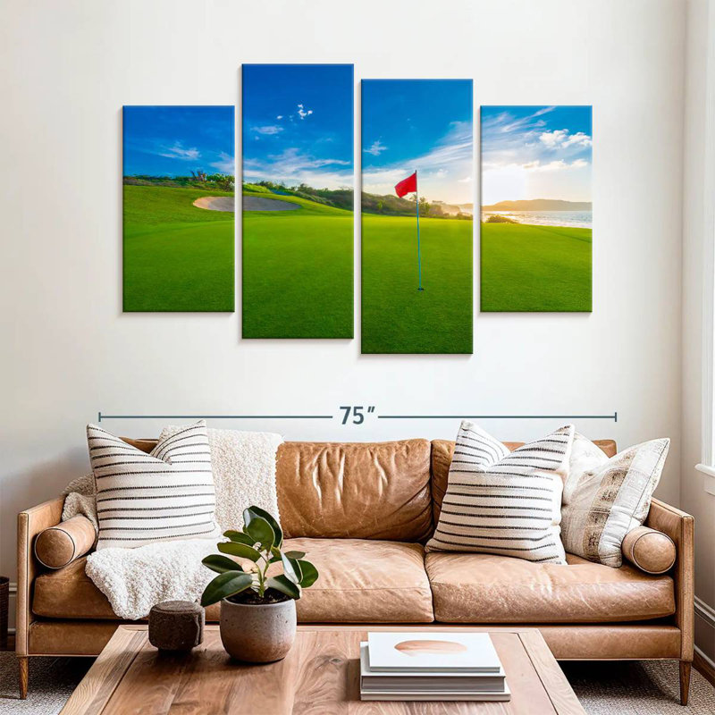 Sireci Golf Course Red Flag, 42" H x 68" W