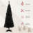 5ft Slim Xmas Tree with Plastic Stand
