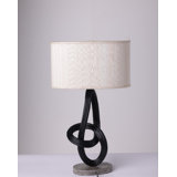 Adjustable Wood Tripod Lamp