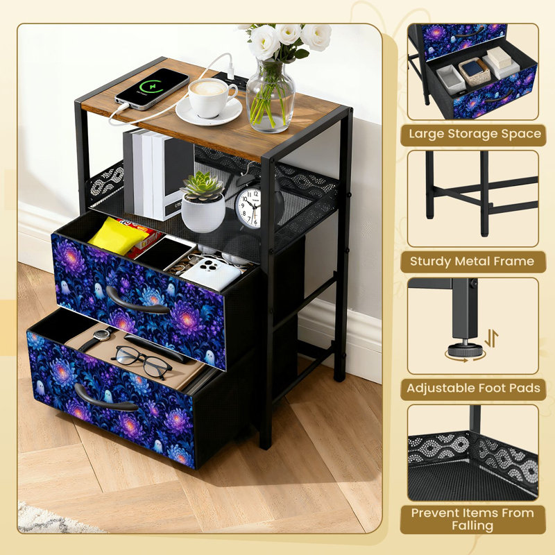 15.7 " W 2 - Drawer Dresser