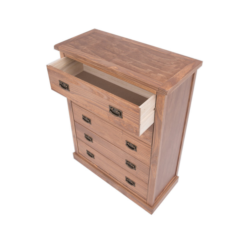 Issa 88 cm W Chest of 5 Drawers