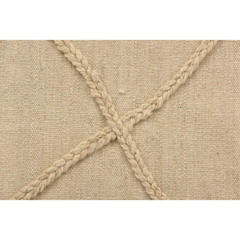 Tapis de couloir ivoire