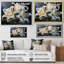 " Black White Lilies Elegance I "-2140142572-2140142561