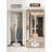 Modern Freestanding Coat Rack With 360-Degree Rotary Hooks And Natural Marble Base, Heavy-Duty Hall Tree Stand For Entryway, Living Room, Bedroom, Or Office