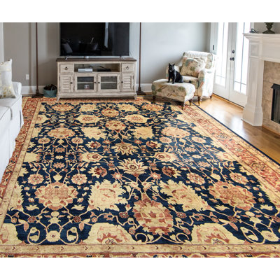 Romona One-of-a-Kind 10' X 14' Wool Area Rug in Brown
