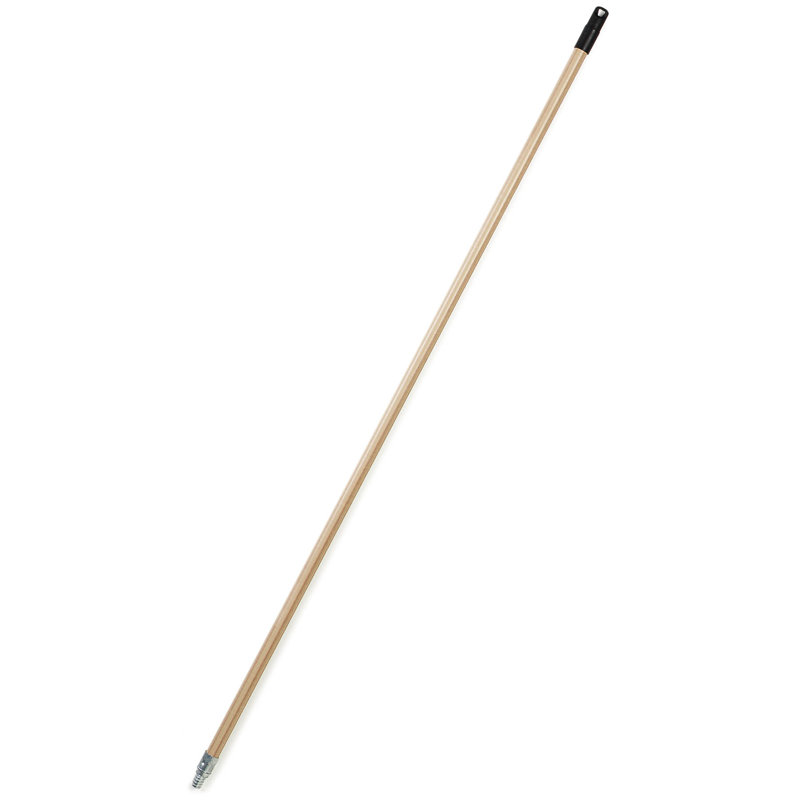 Poignée de balai en métal avec pointe