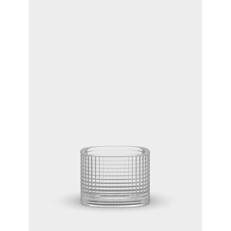 Magica Votive Candle Holder, 2'' H X 2.8'' W X 2.8'' D, Clear