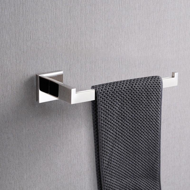 Ensemble de 4 quincaillerie de salle de bain - 304 Matériau, rouille - Garantie. Polyvalent pour la maison. Style moderne. Installation simple avec trousse en acier incluse, durabilité. Diverses zones. Look, pratique fourni