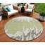 Tapis rond 8 po Sage