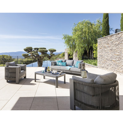 Witherell Metal 5 - Person Seating Group with Cushions