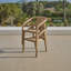 6 - Person Acacia Wood Patio Dining Set with Rectangular Table-2079566585