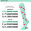 Chaussettes de compression femmes, hommes, 6 paires, chaussettes de soutien