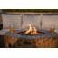 Small Firepit With 1403B Wicker 8 - Person Patio Conversation Set with Cushions
