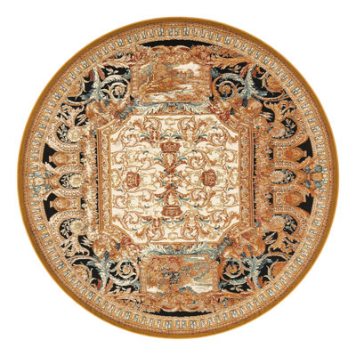 Indoor/Outdoor Traditional Area Rug