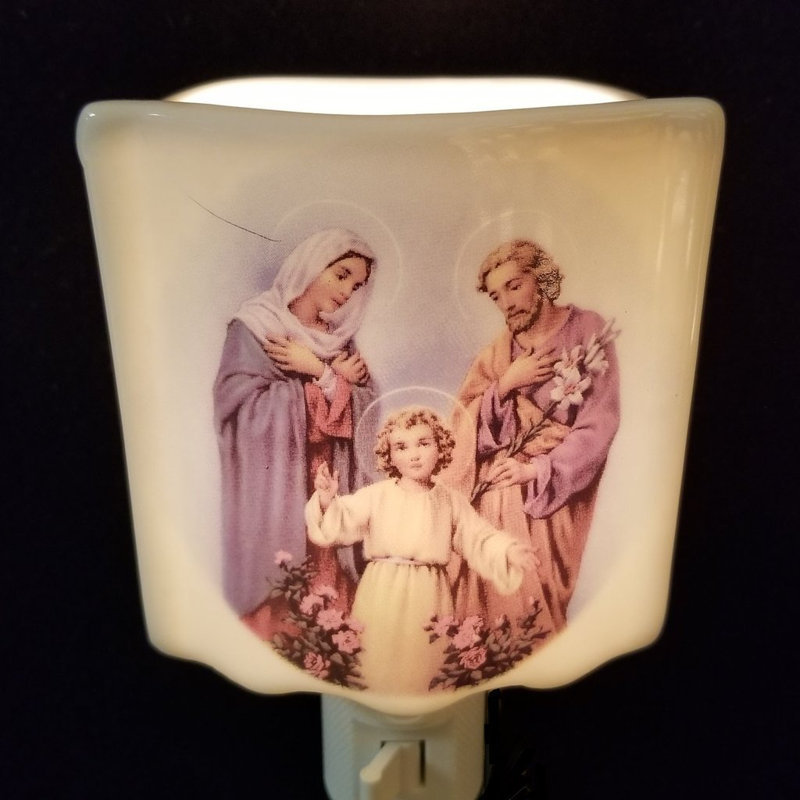 Éclairage pour la soirée sainte family