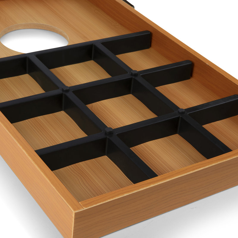 Mini jeu de jet de jeu de billes - jeu de cornhole extérieur - jeu de cornhole