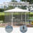 Outsunny Universal Replacement Mesh Sidewall Netting For Patio Gazebos And Canopy Tents With Zippers, (Sidewall Only)